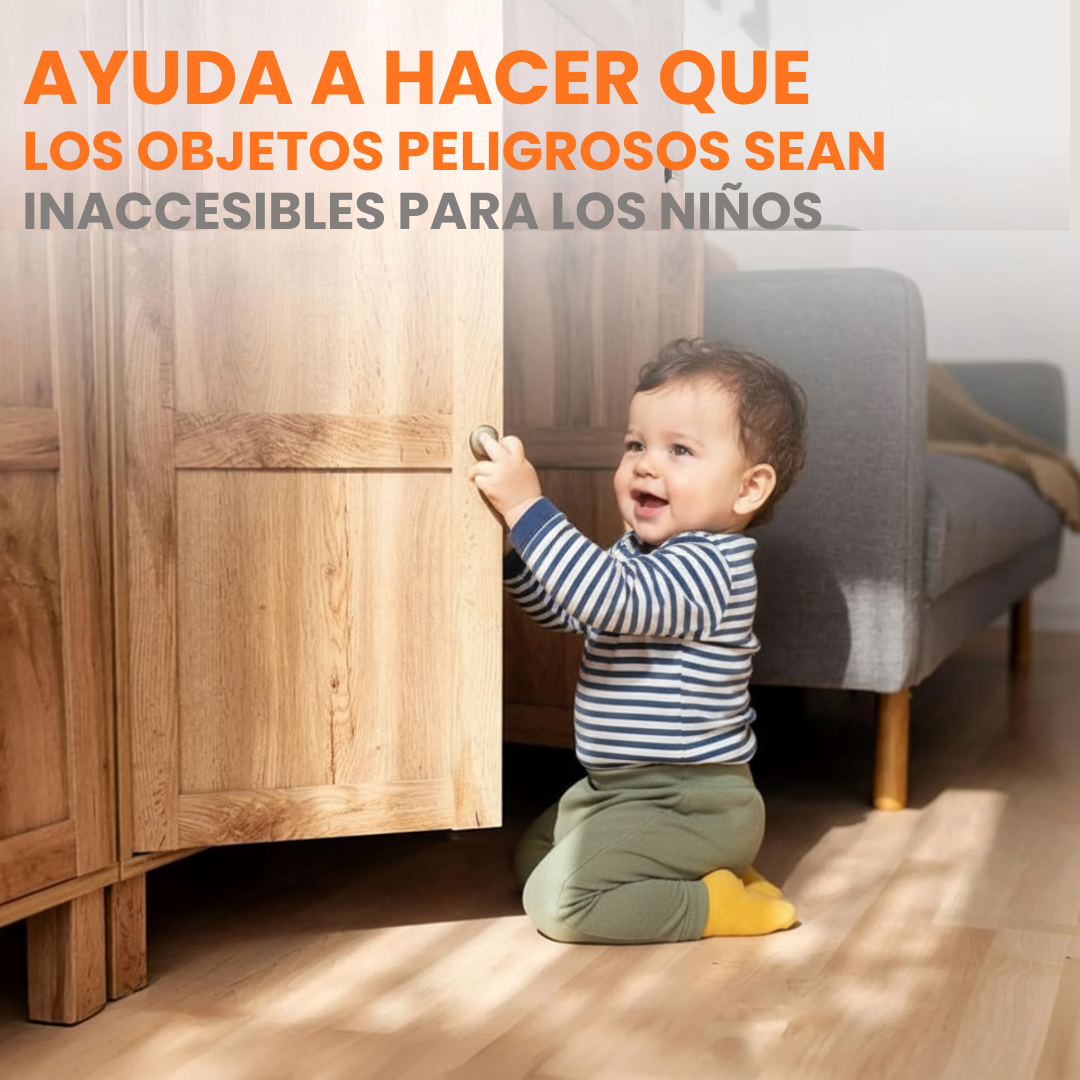 CERRADURA INVISIBLE CON LLAVE MAGNÉTICA