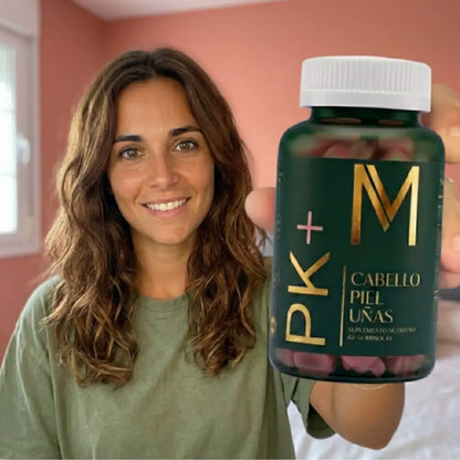 MENOS CAÍDA. PIEL CON BRILLO, UÑAS FUERTES.