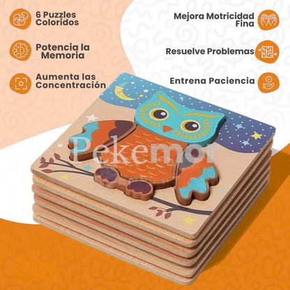 PUZZLE INTELIGENTE MONTESSORI