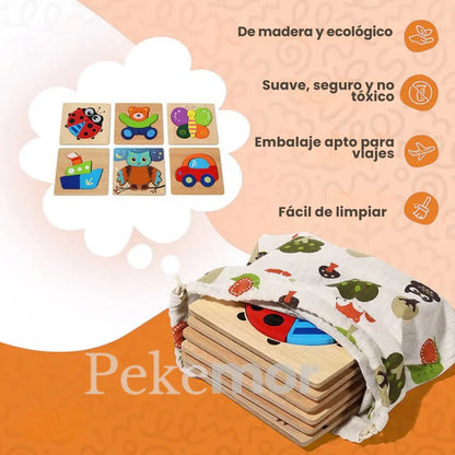 PUZZLE INTELIGENTE MONTESSORI